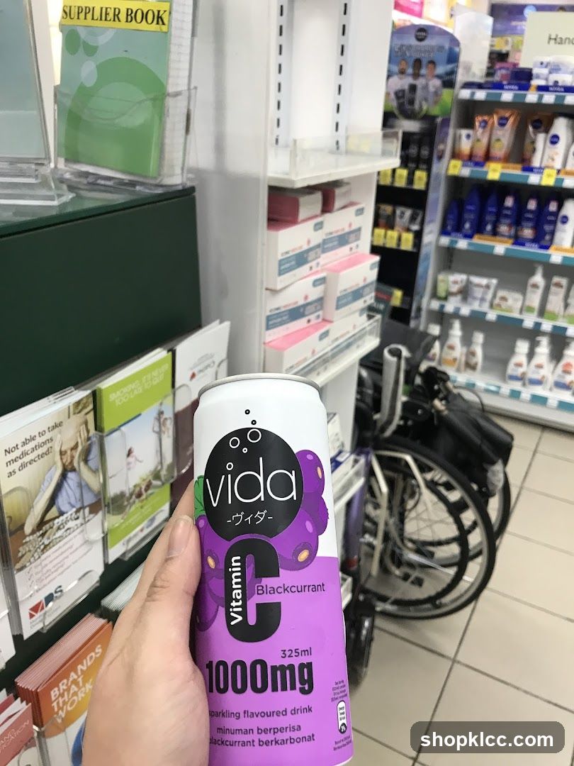Vitamin C Drink in Store