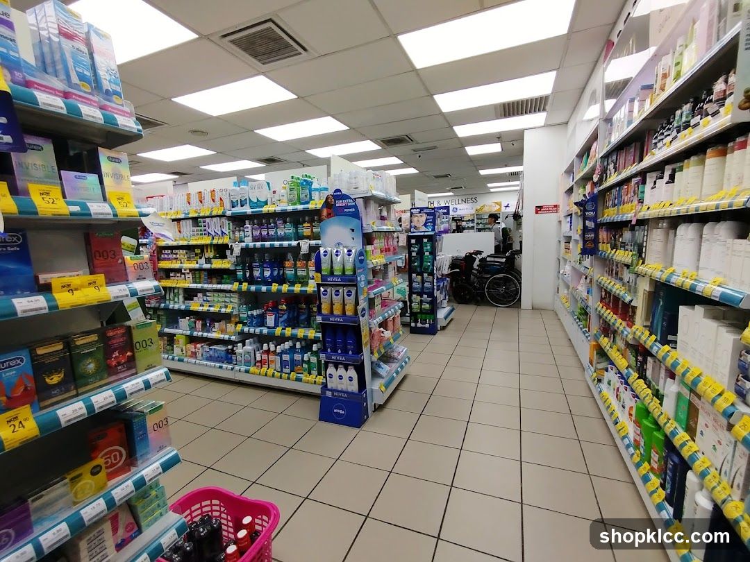 Pharmacy Interior Aisle View