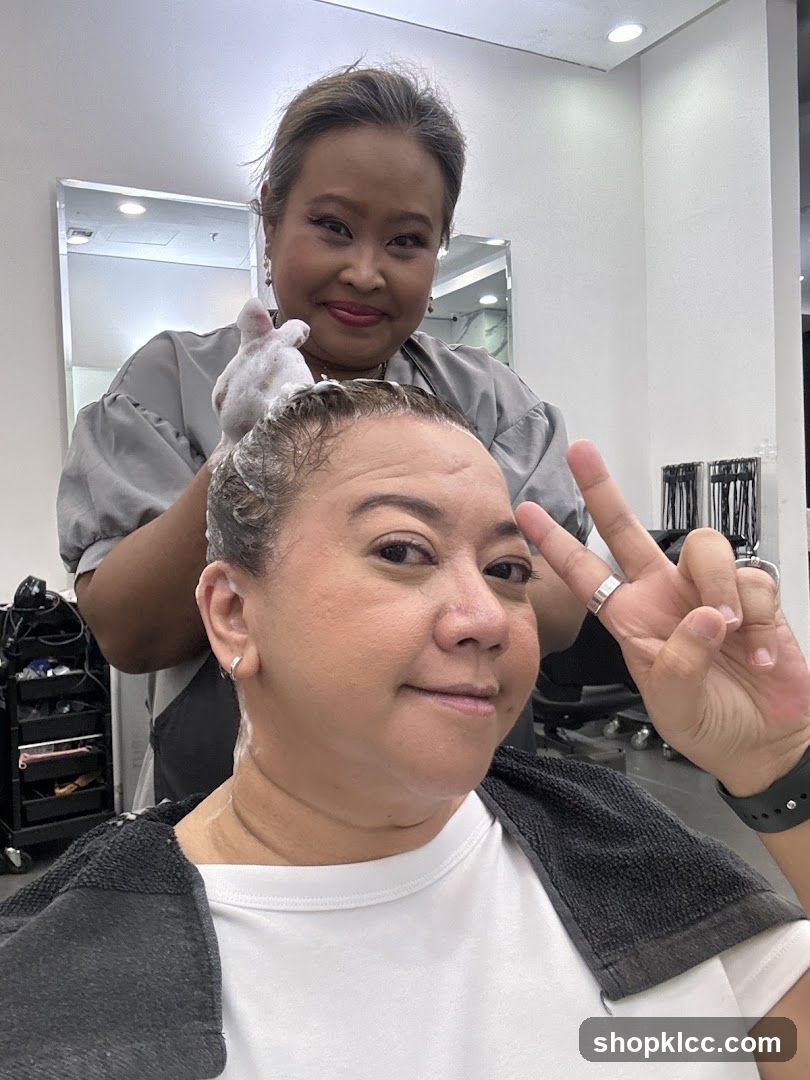 Hair Salon Interior Scene