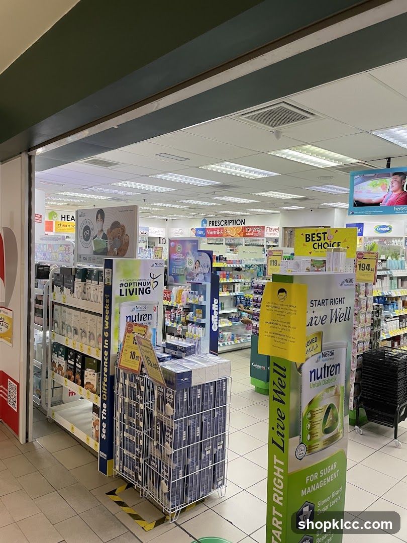 Pharmacy Interior Display