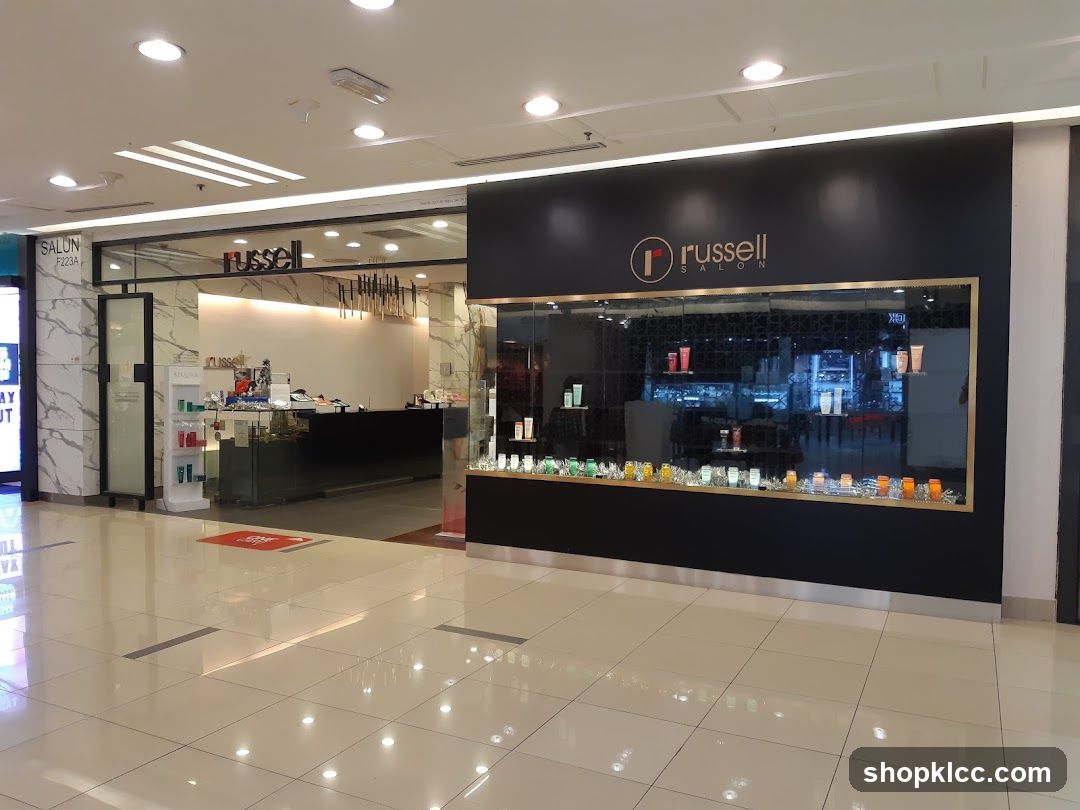 Russell Salon Interior View