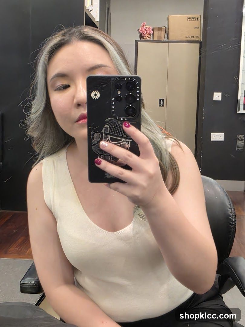 Selfie in Salon Chair