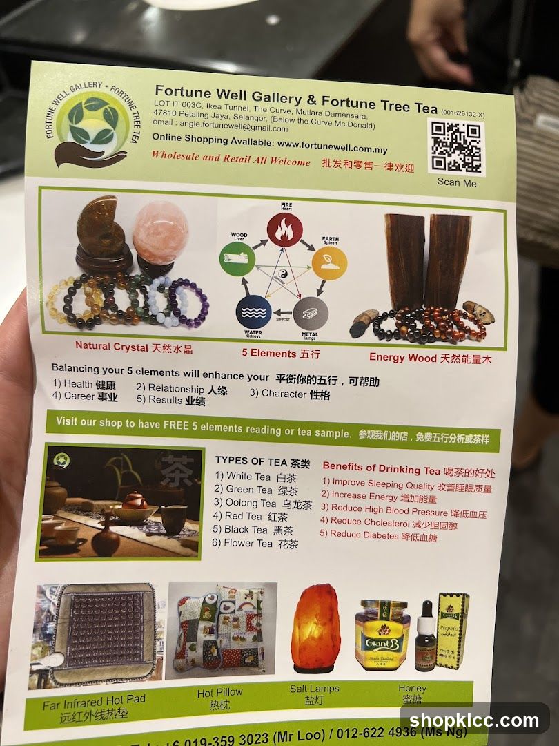 Fortune Well Gallery & Fortune Tree Tea Tea Flyer