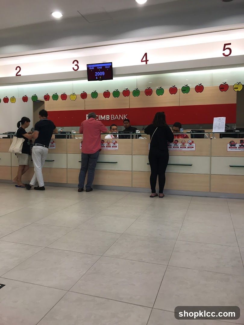 Bank Counter Interior