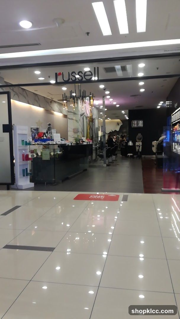 Interior of a Russell Salon