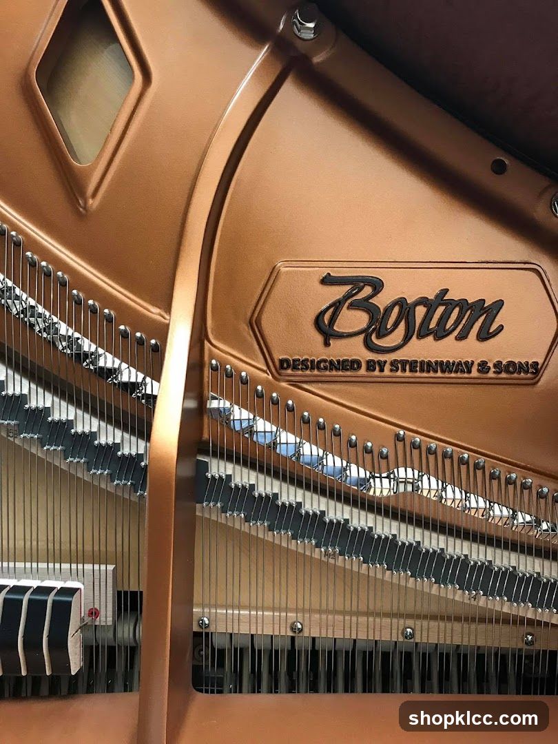 Boston Grand Piano Interior