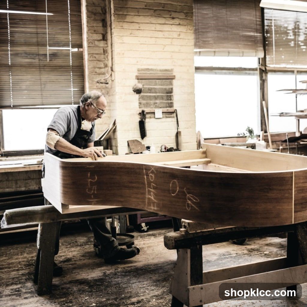 Woodworker in a workshop