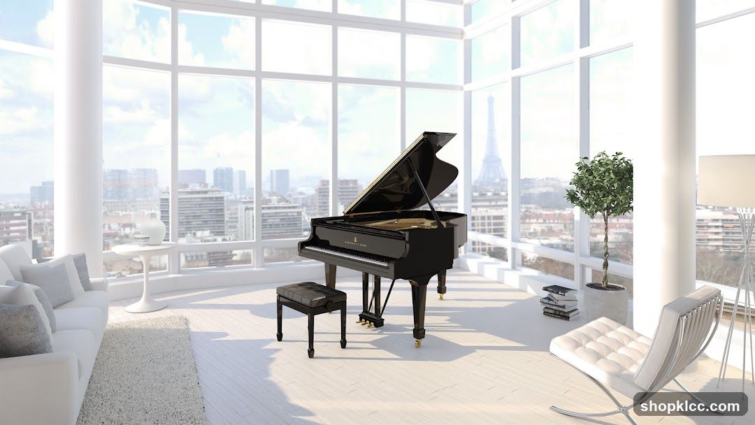 Grand Piano in Modern Loft