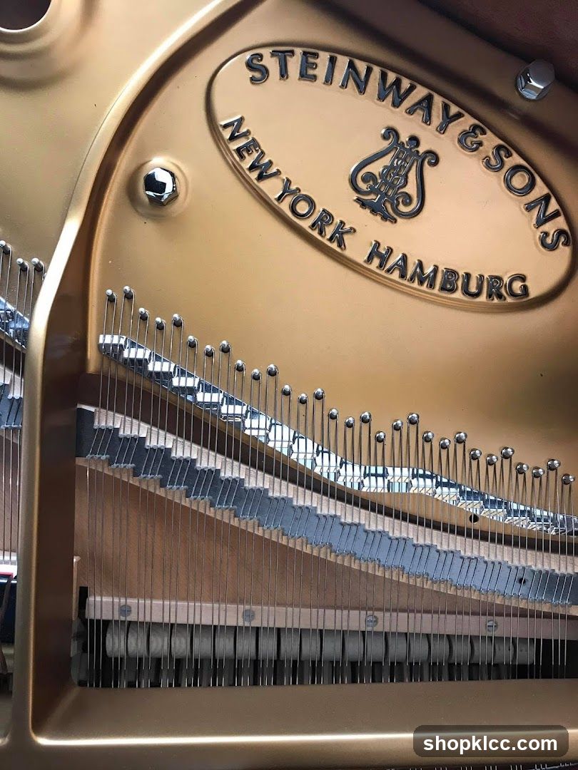 Steinway & Sons Piano Interior
