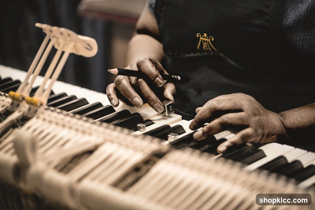 Piano Tuner at Work