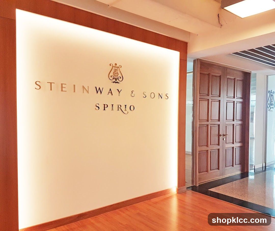 Steinway & Sons Sprio Interior Signage