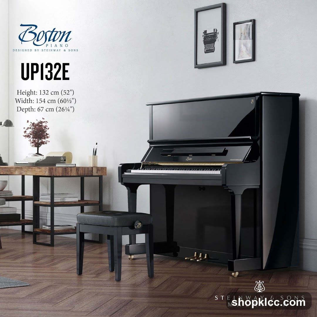 Boston Piano UPI32E Interior Shot