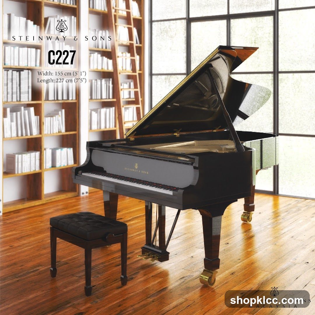 Steinway & Sons C227 Grand Piano