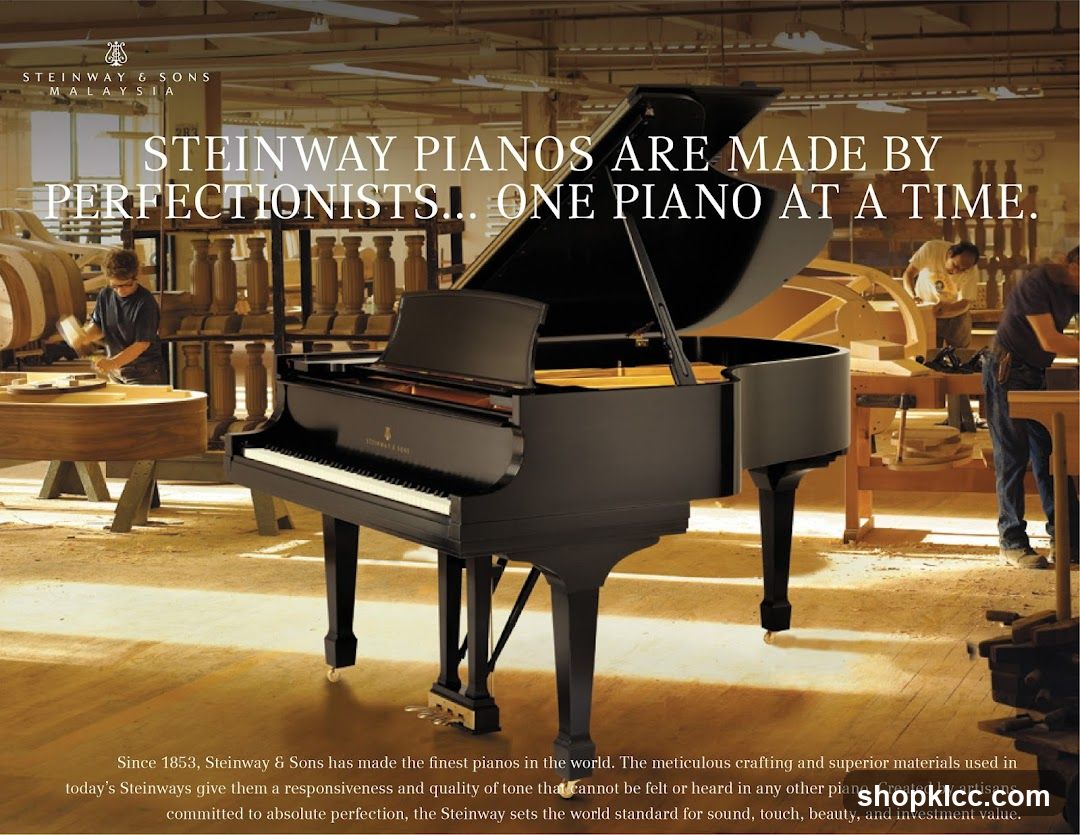Steinway Pianos Are Made by Perfectionists...