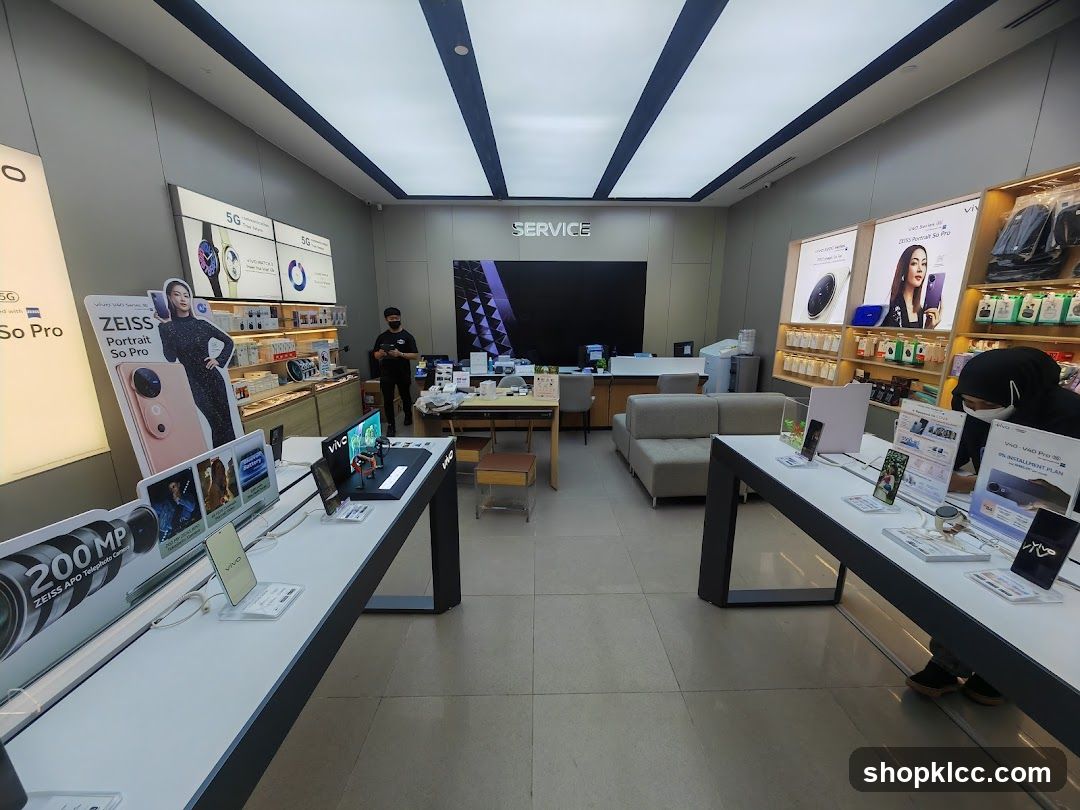 Electronics Store Interior