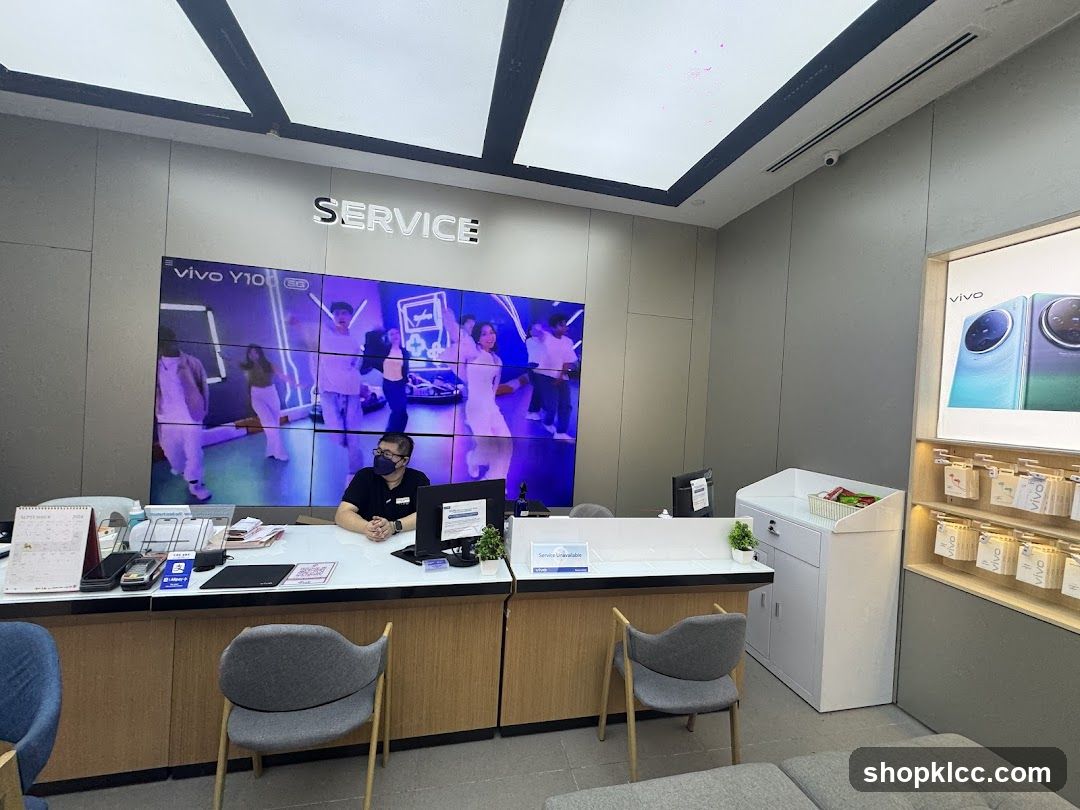 Vivo Service Counter Interior