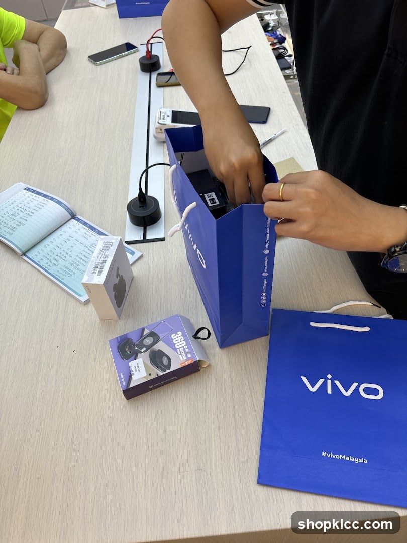 vivo store interior scene