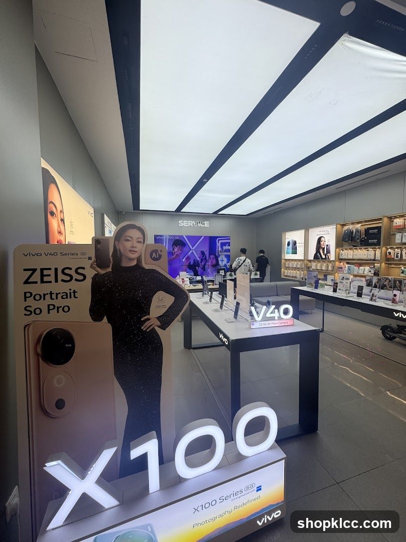 vivo Store Interior Display