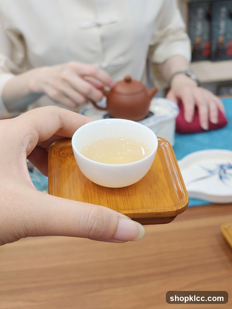 Tea Tasting Scene