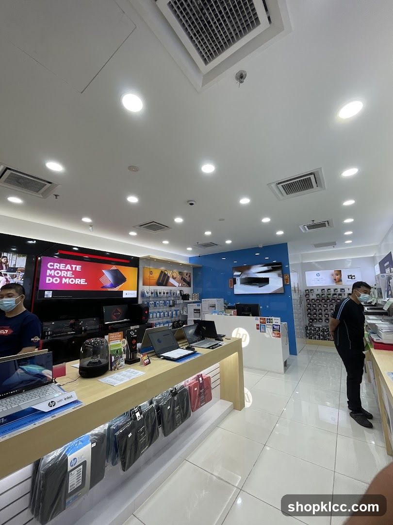 Electronics Store Interior