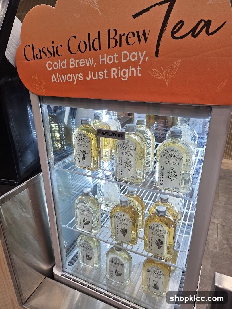 Classic Cold Brew Tea Display