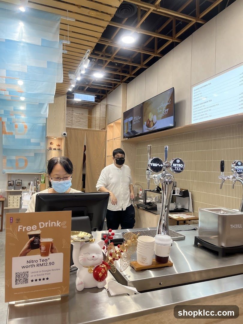 Nitro Coffee Shop Interior