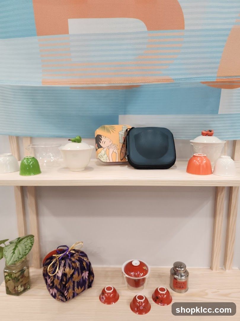 Tea Set Display Shelf
