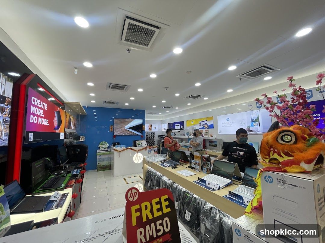 Electronics Store Interior