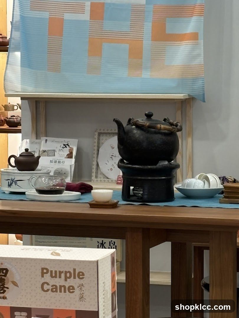 Tea Set Display
