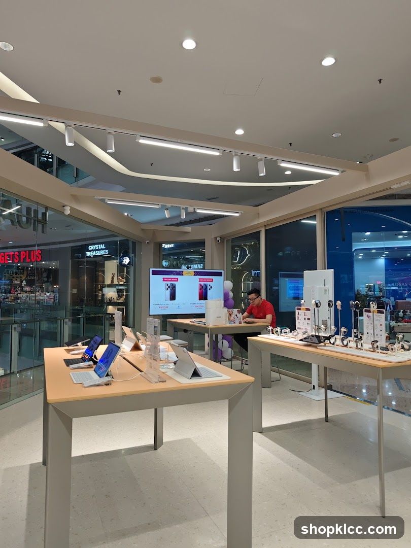 Electronics Store Display