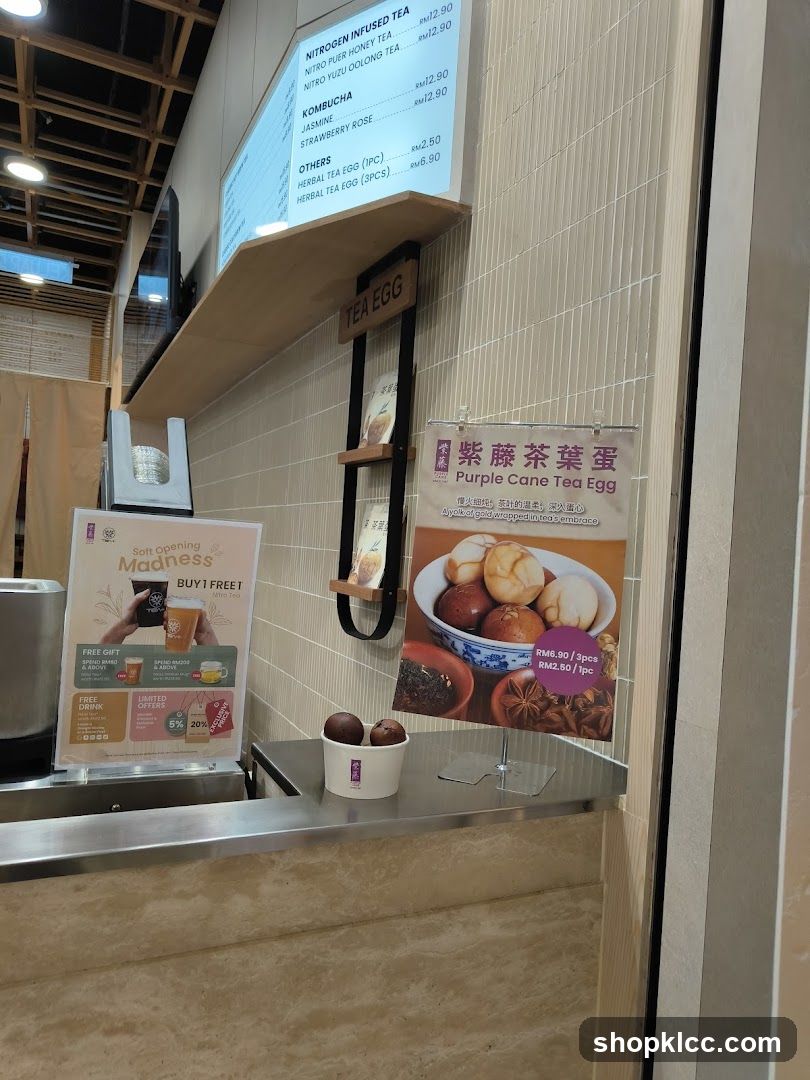 Tea Shop Interior Display