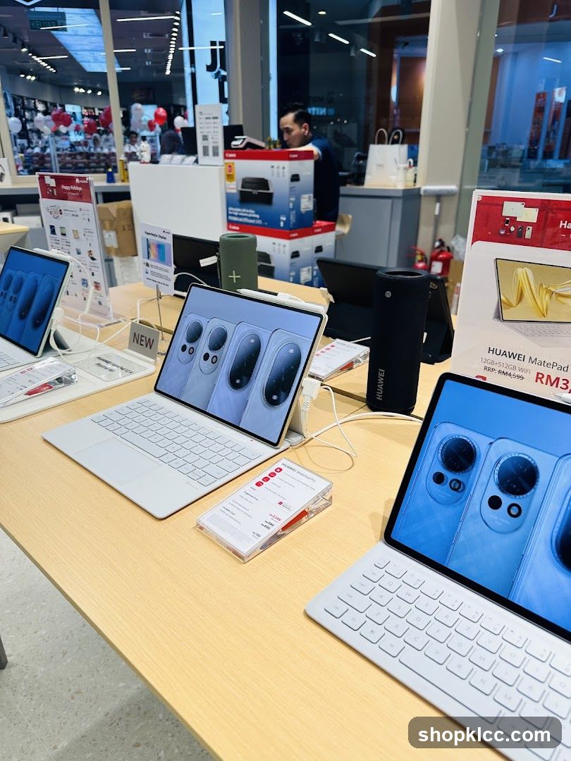 Electronics Store Display