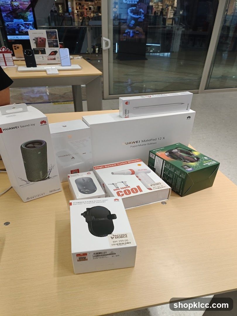 Huawei Products Display