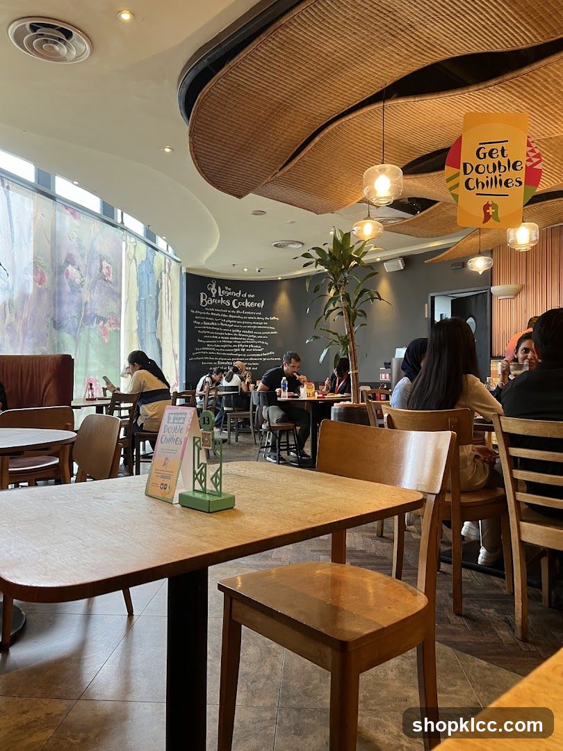 Restaurant Interior with Seating