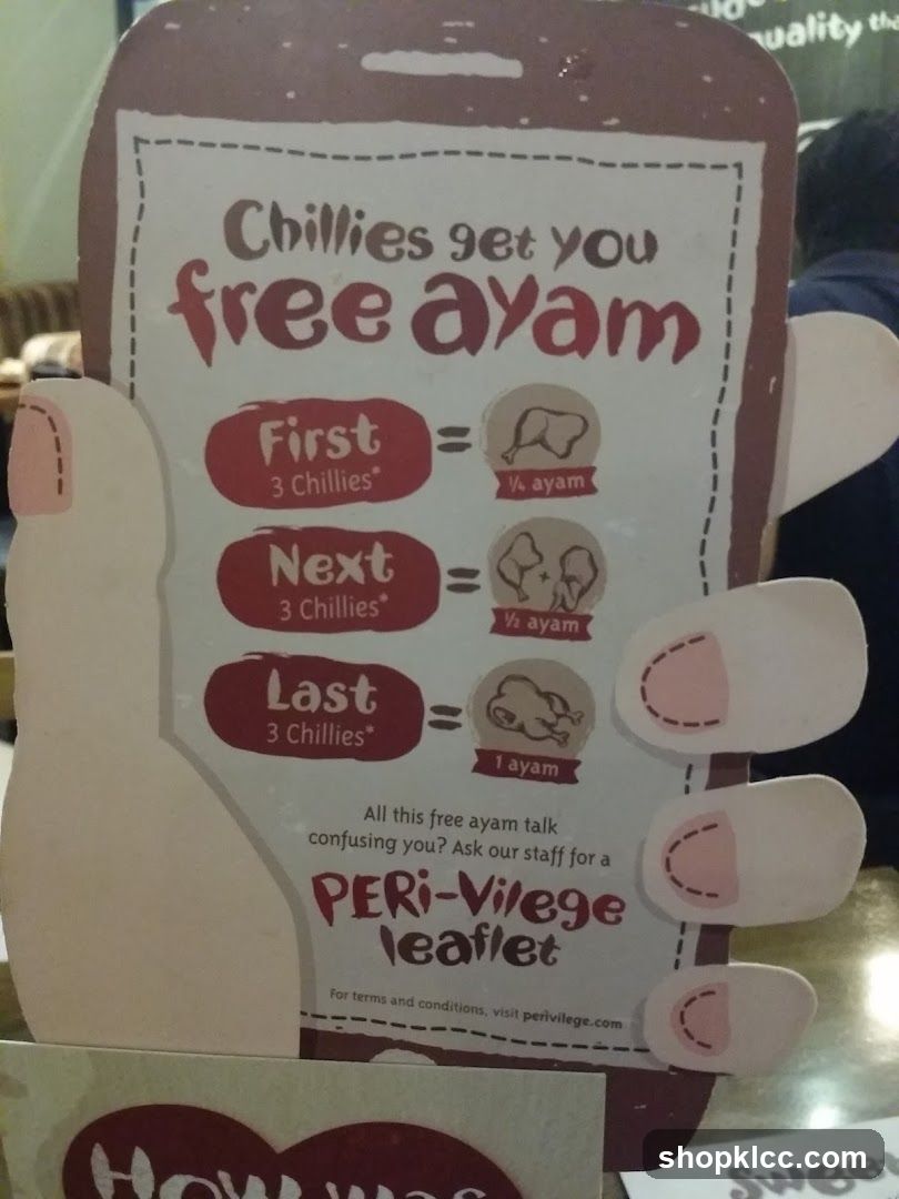 Free Ayam Promotion