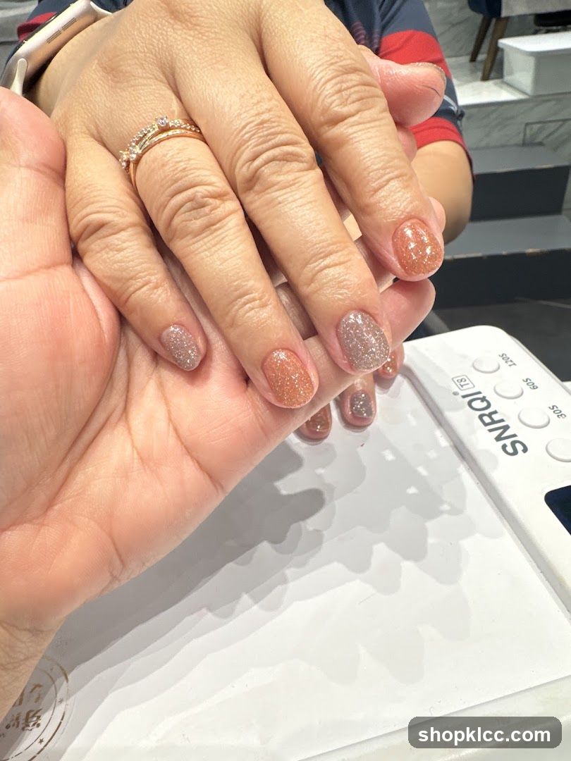 Sparkling Manicure