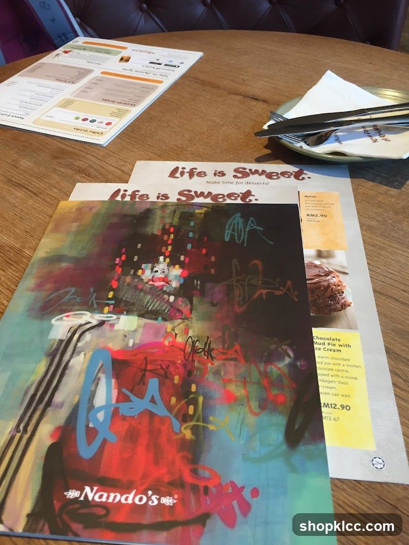 Nando's Menu