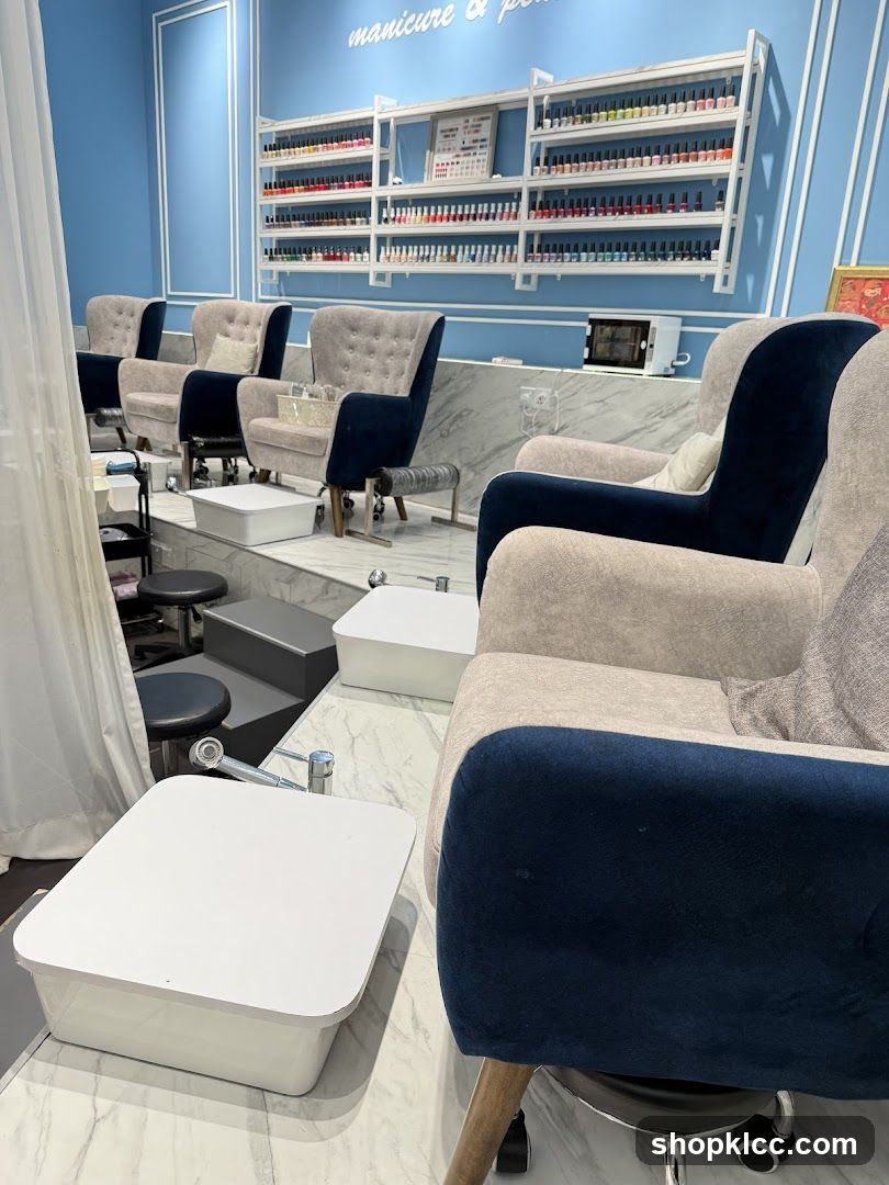 Nail Salon Interior