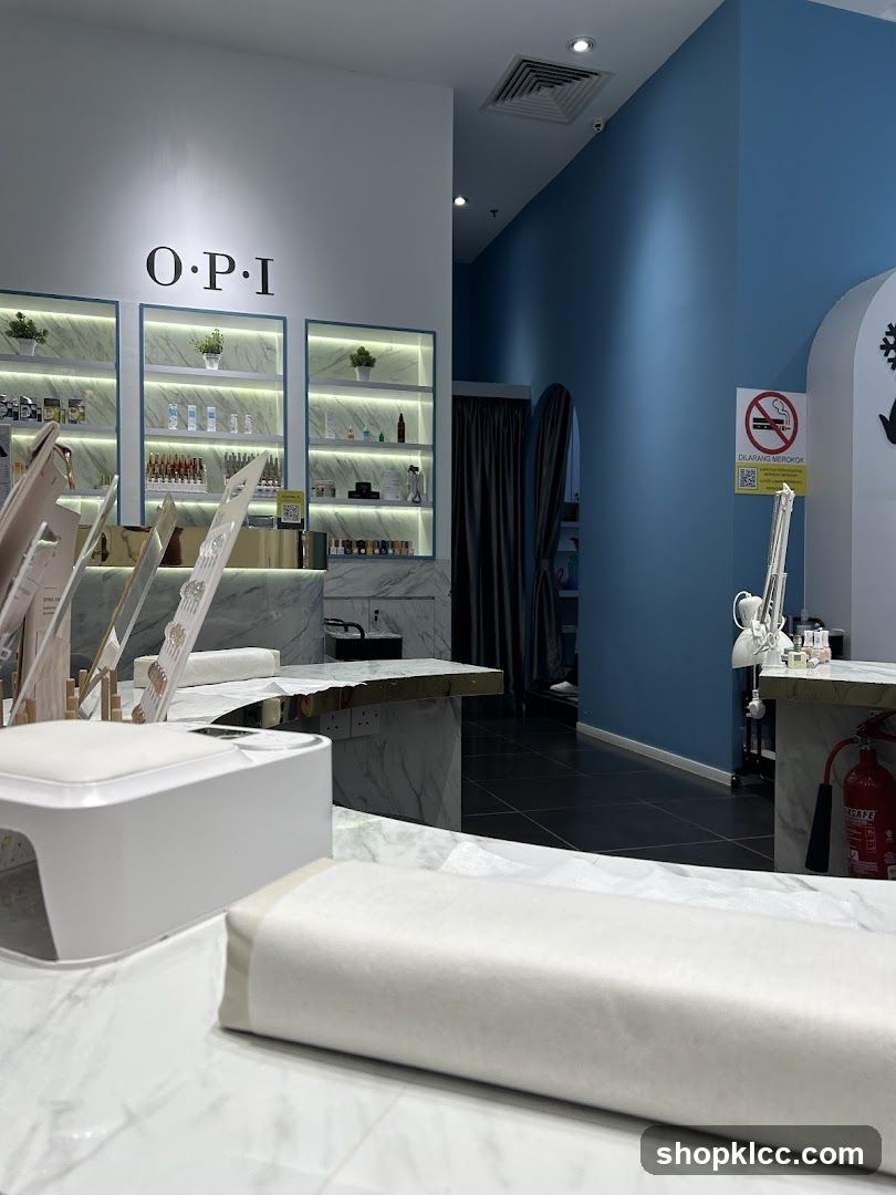 Nail Salon Interior