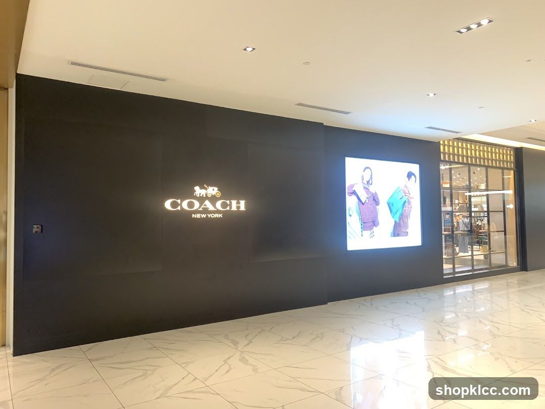 Coach Store Interior Display
