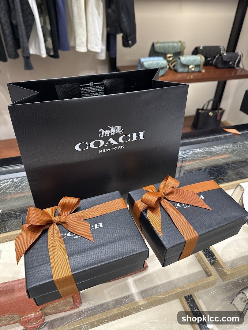 Coach Store Interior