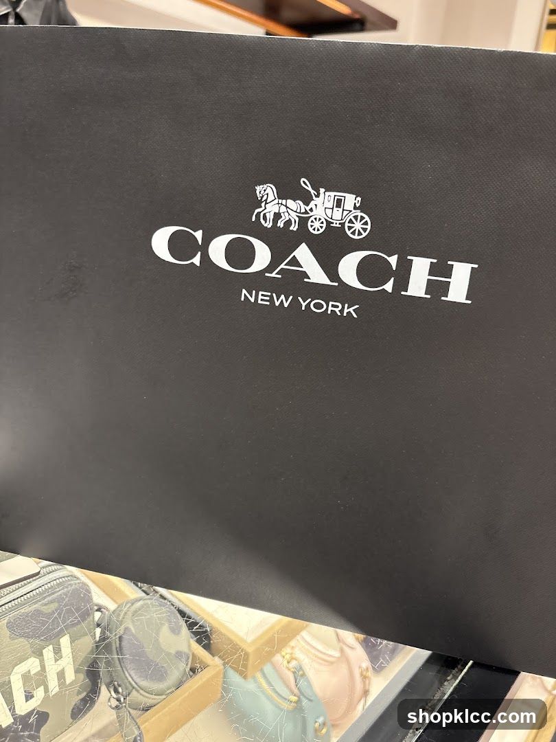 Coach New York Shopping Bag