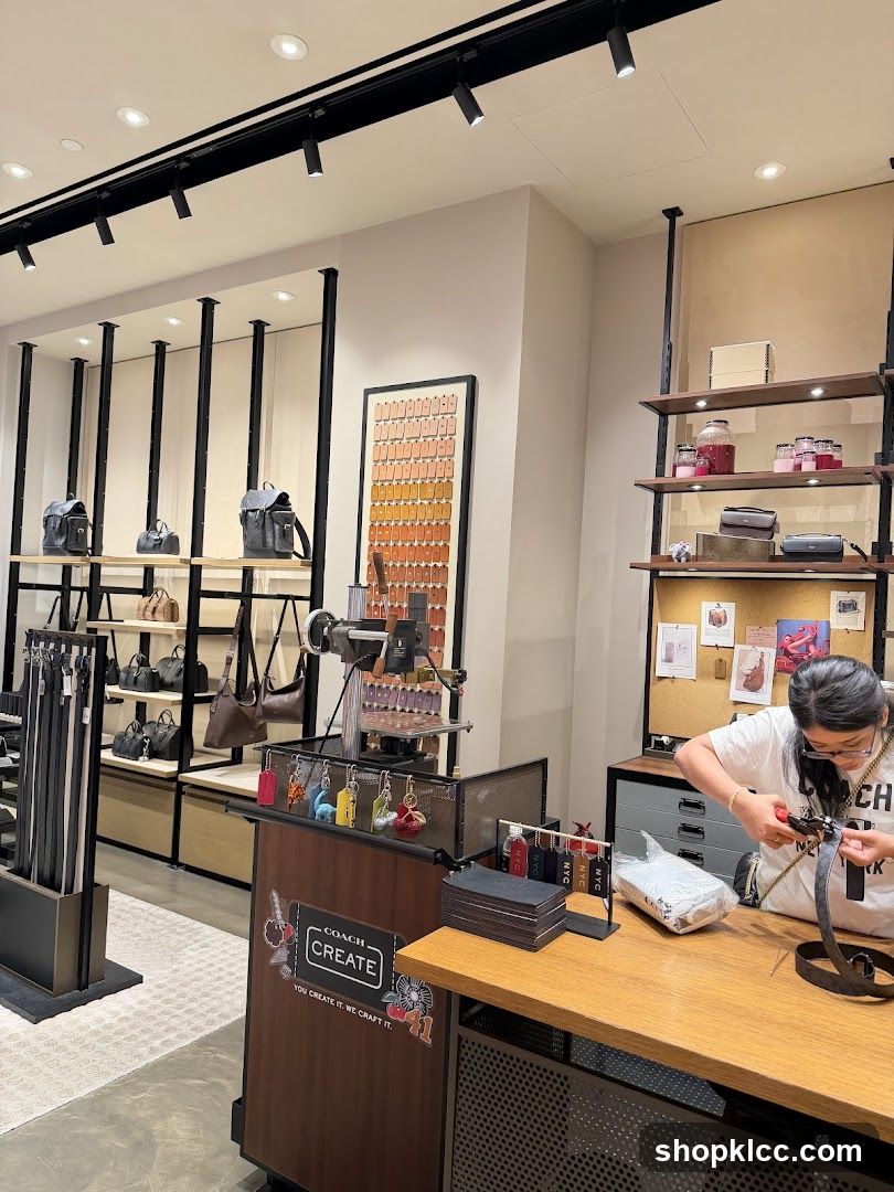 Coach Store Interior