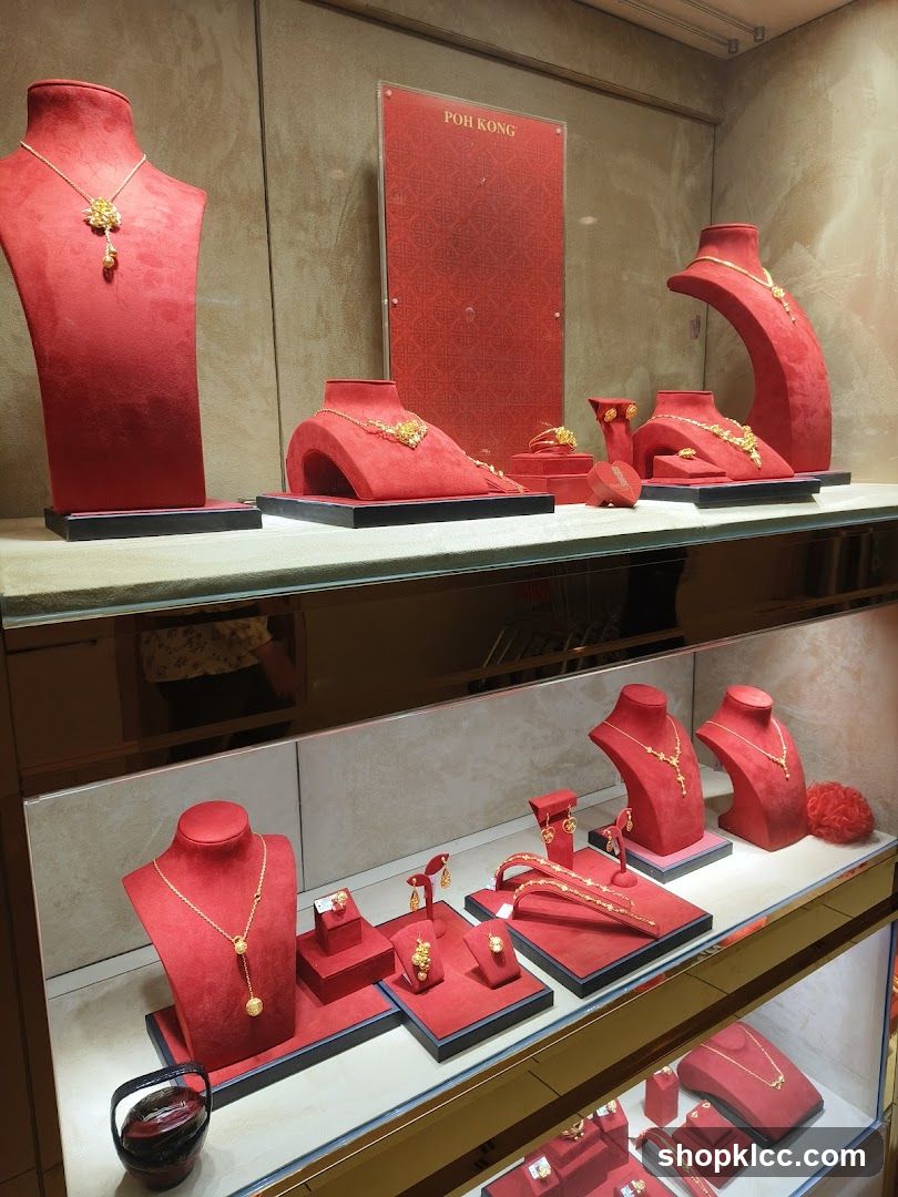 Gold Jewelry Display