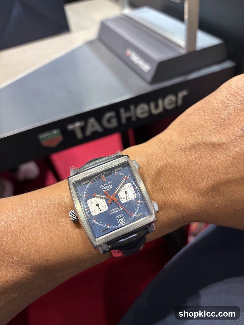 TAG Heuer Watch Display