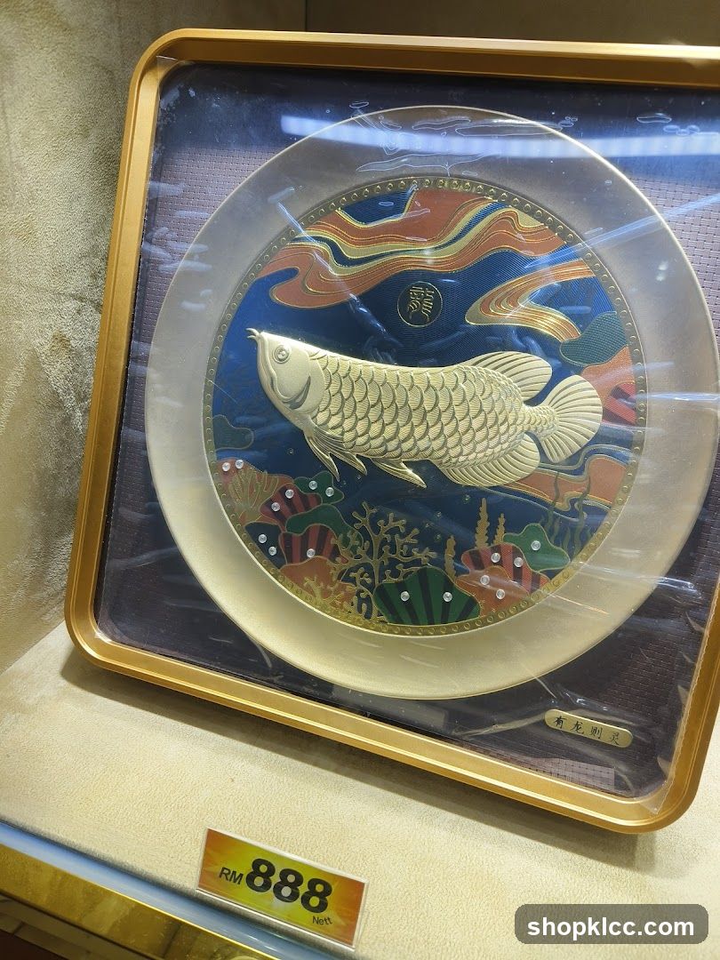 Aurum Fish Coin Display