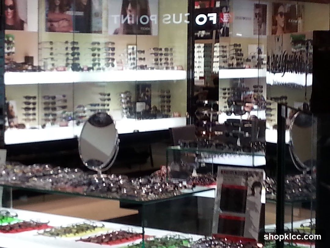 Optical Store Interior Display