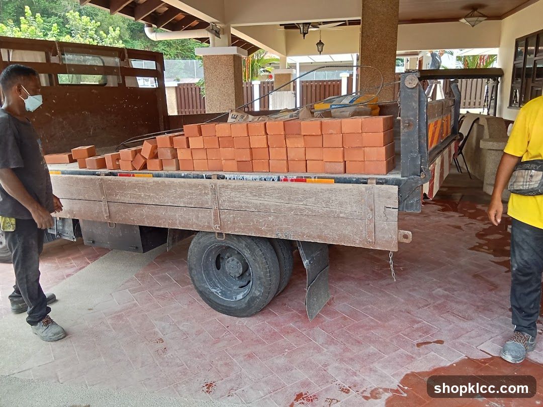 Brick Delivery Truck