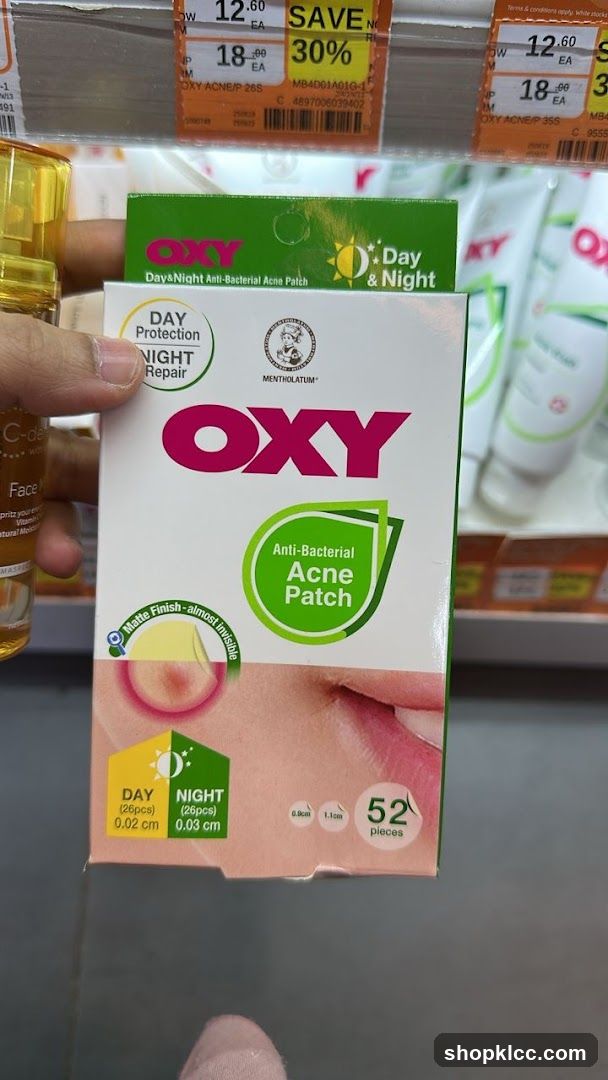 Oxy Acne Patch Product Display