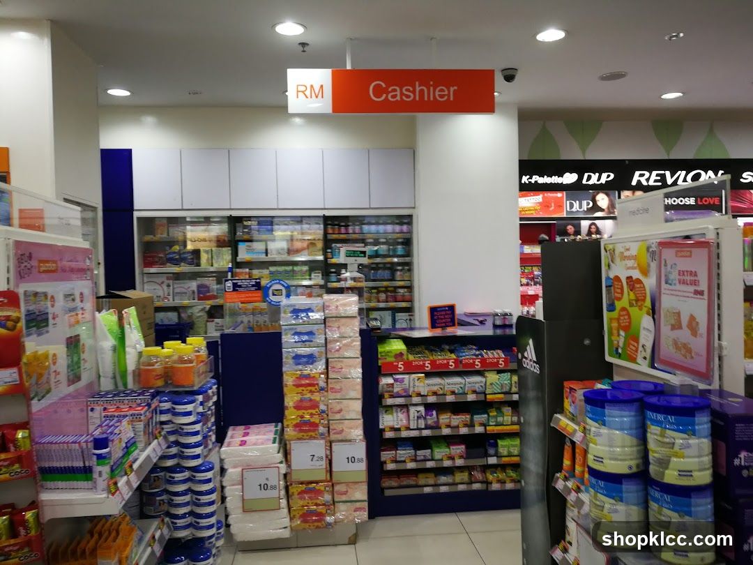 Cashier Area in Retail Store